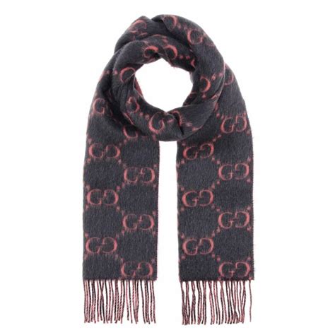 gucci alpaca wool scarf